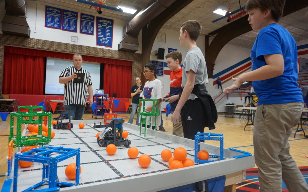 2nd Annual STEMinence State Qualifying VEX IQ Robotics Blended Tournament